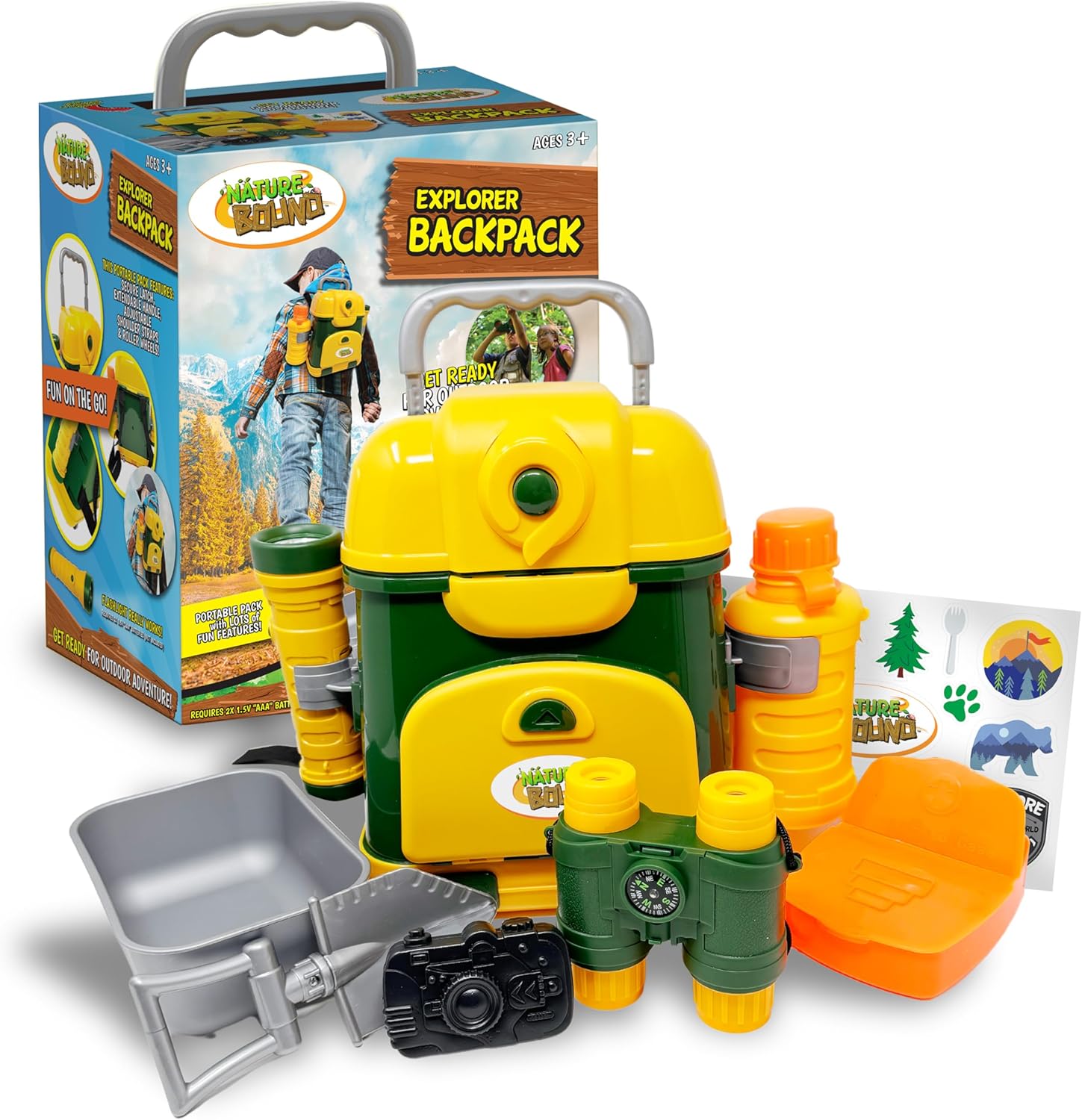 ชุดกระเป๋าเป้สำรวจธรรมชาติ 9 ช - Outdoor Adventure For Toddlers บทวิจารณ์และราคา